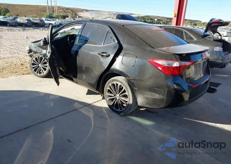 2016 Toyota Corolla S Plus из США, поврежденный, VIN 2T1BURHE7GC594507
